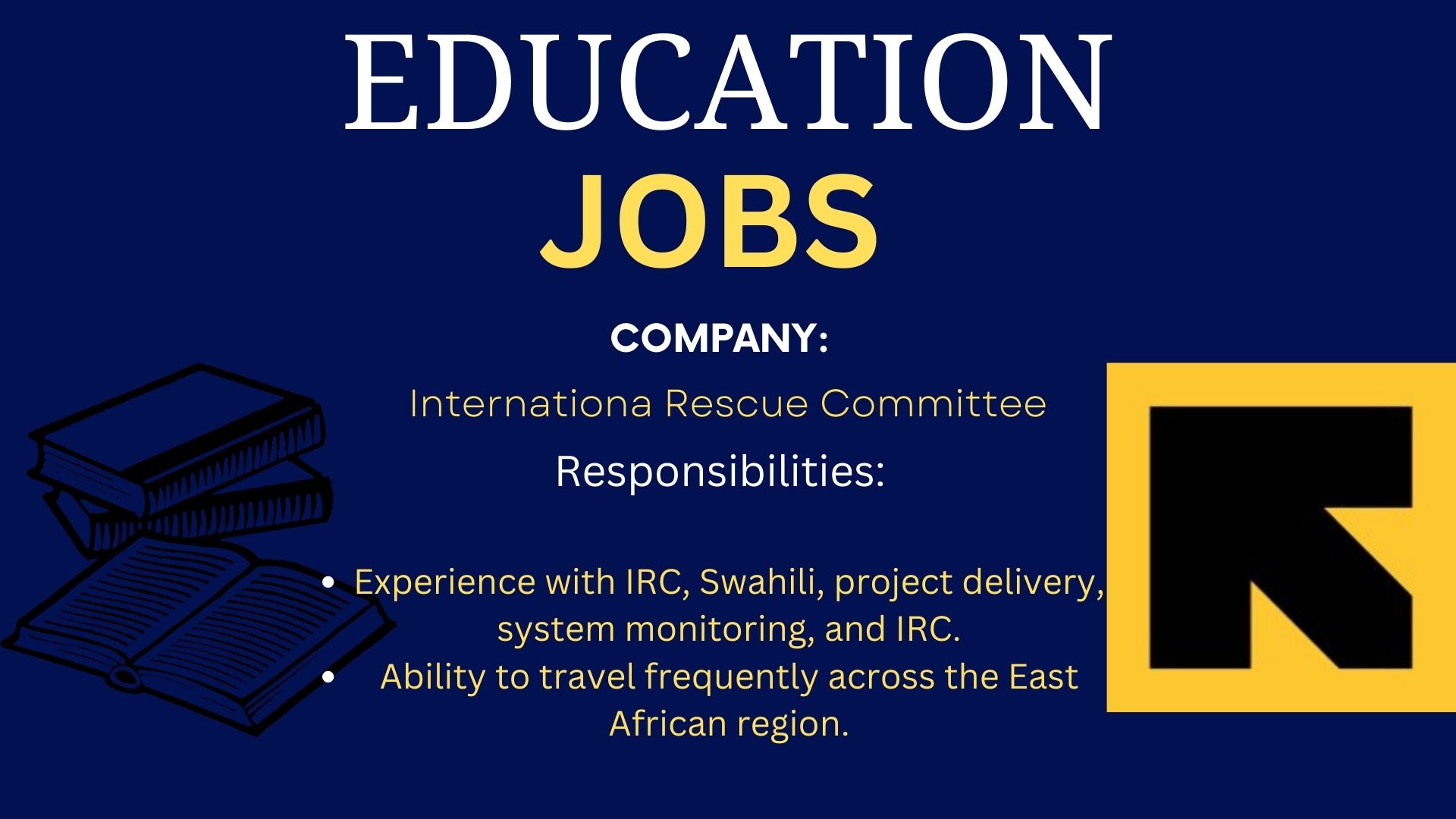 Education Technical Adviser, East African Region