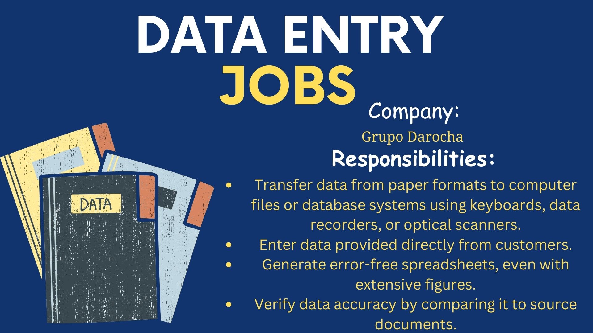 Data Entry Clerk