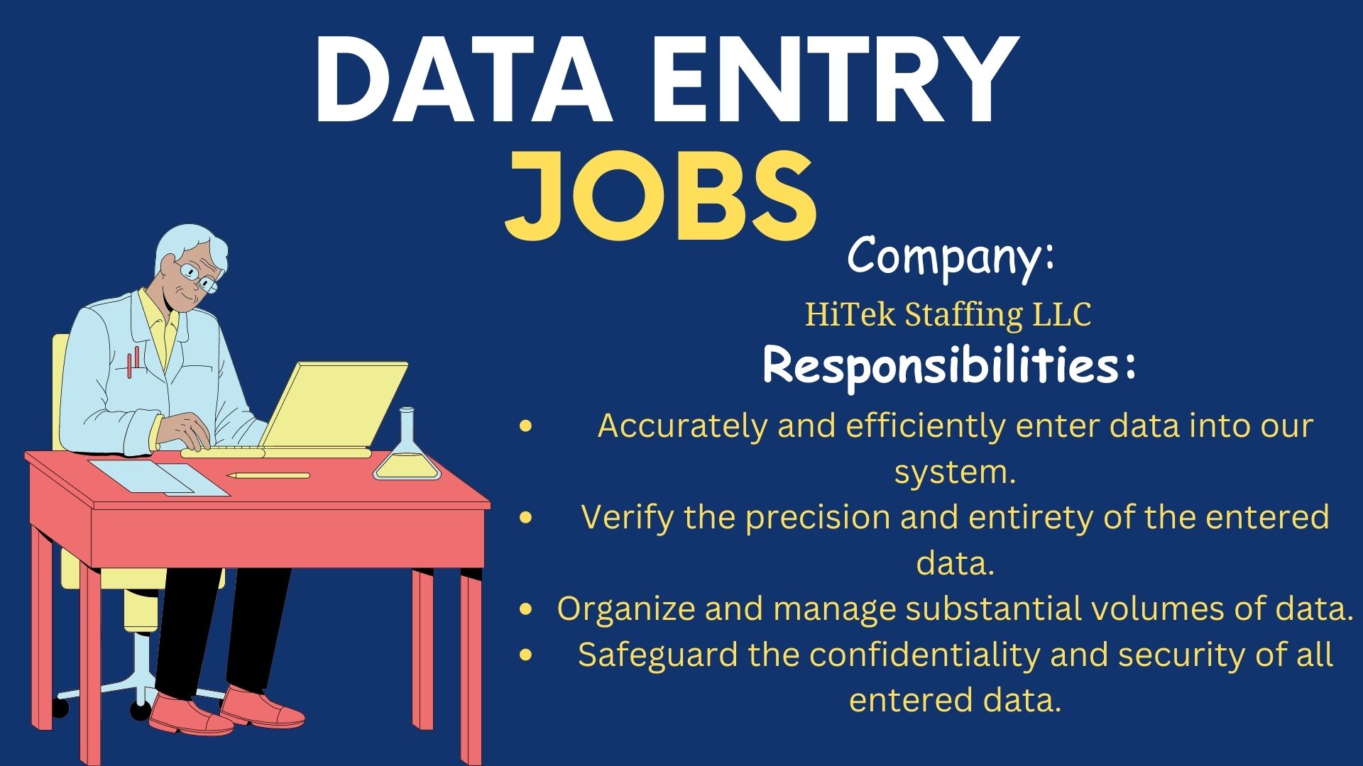 Entry level / Data Entry Clerk (Remote)