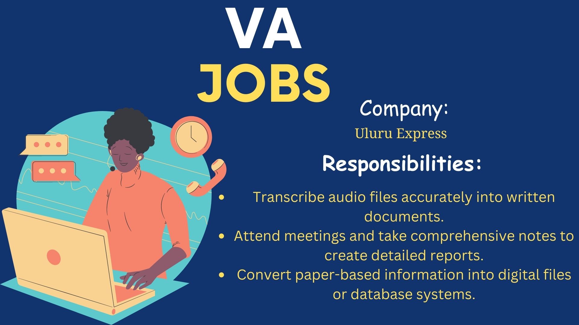 Virtual Assistant Remote jobs