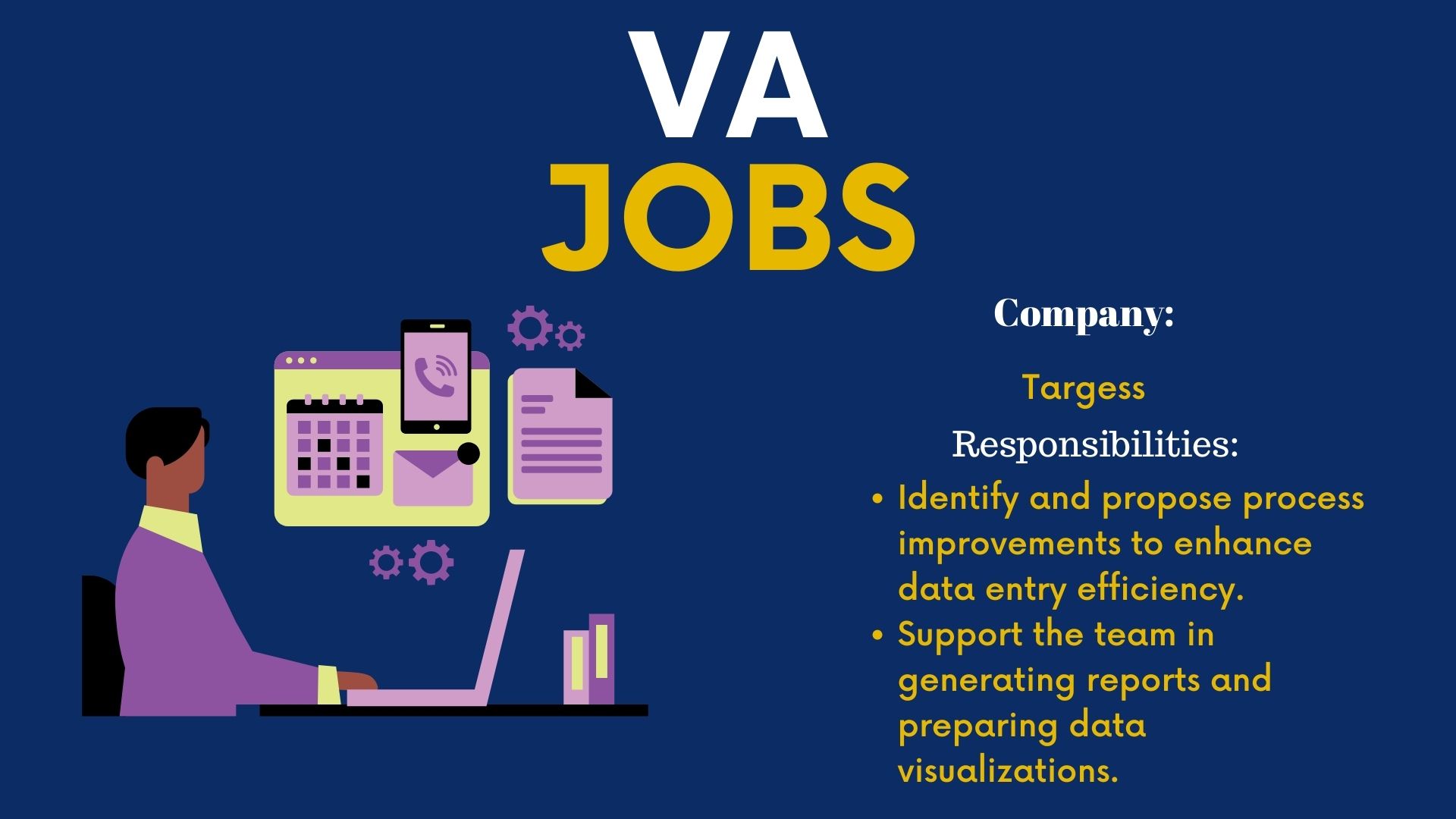 Virtual Data Entry Assistant / Junior (Remote)