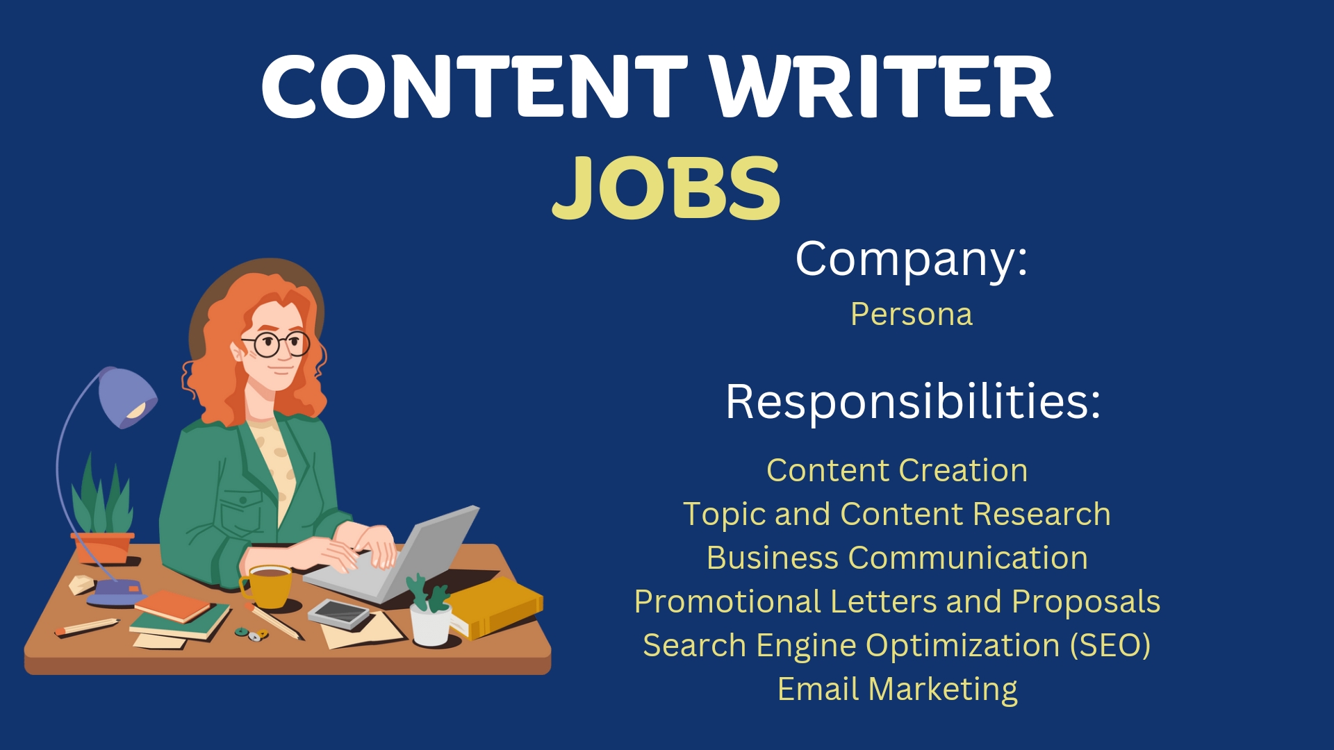 Content Writer (Work From Home)