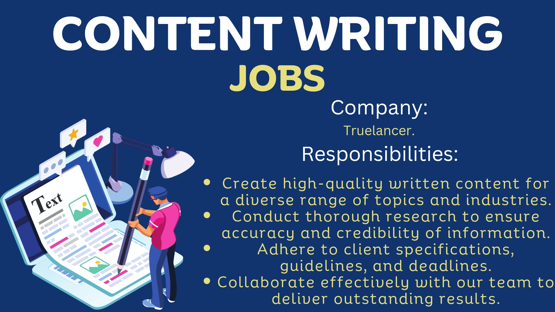 Web Content Writer