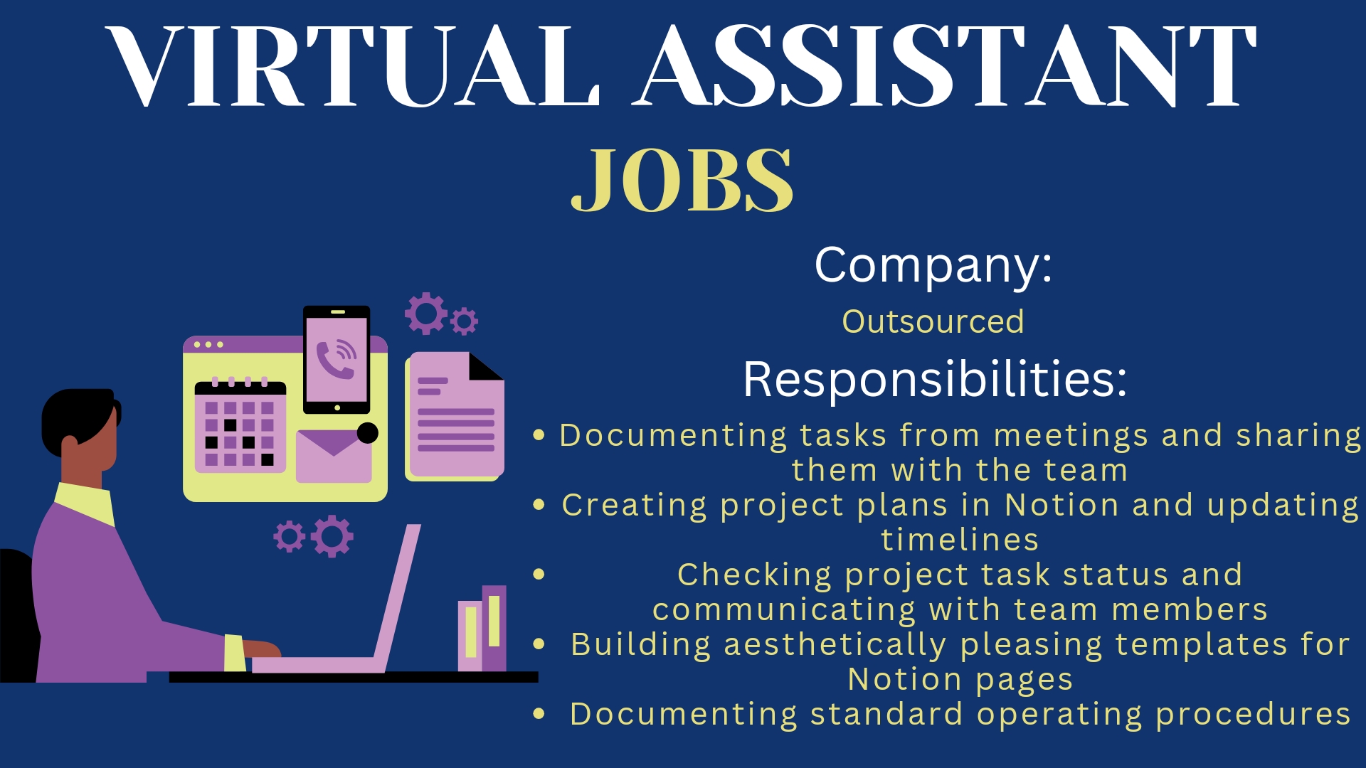 FT Virtual Assistant Job