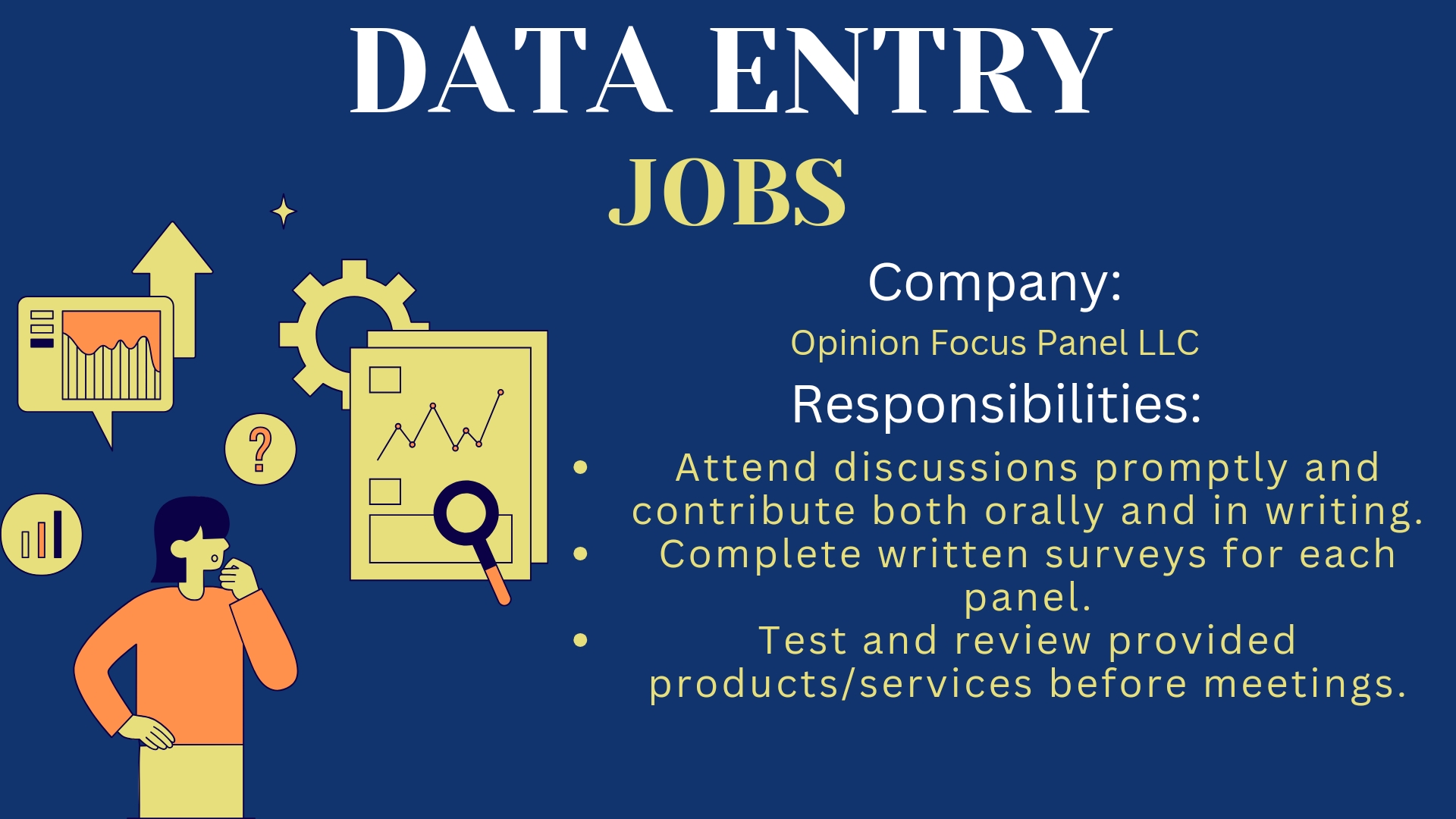 Online Data Entry- Remote Job