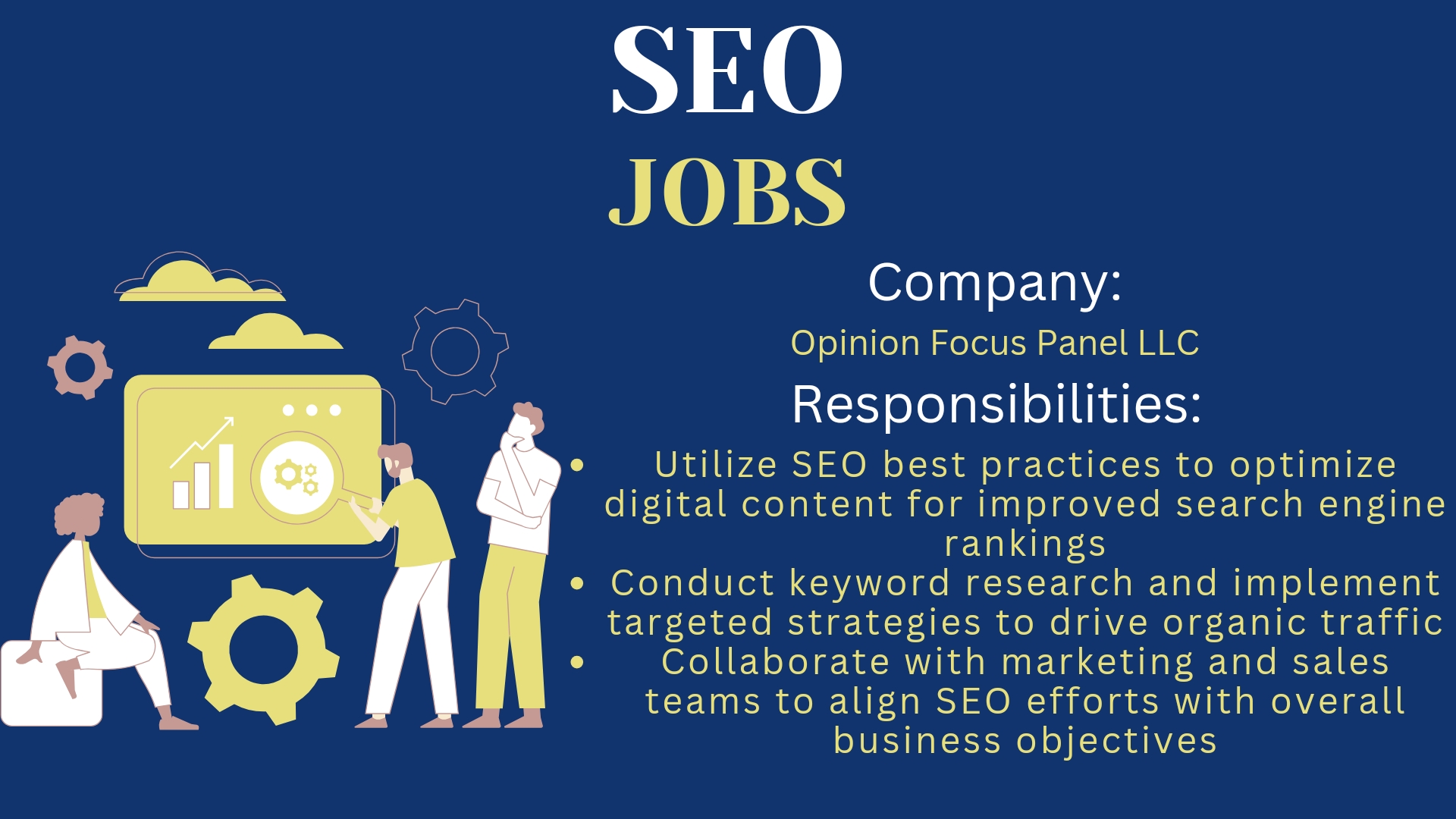 Seo Specialist – Entry Level ( Remote)