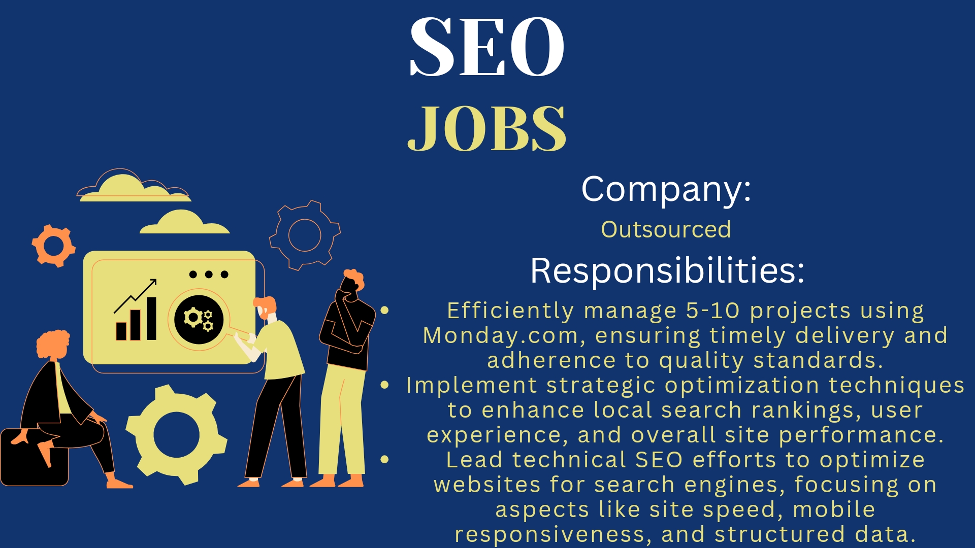 Local SEO Manager (Homebased, Nightshift)