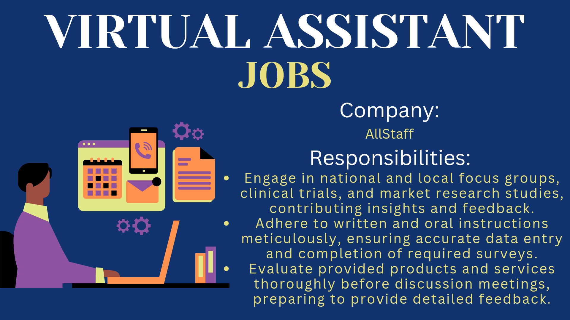 Virtual Data Entry Assistant-AllStaff