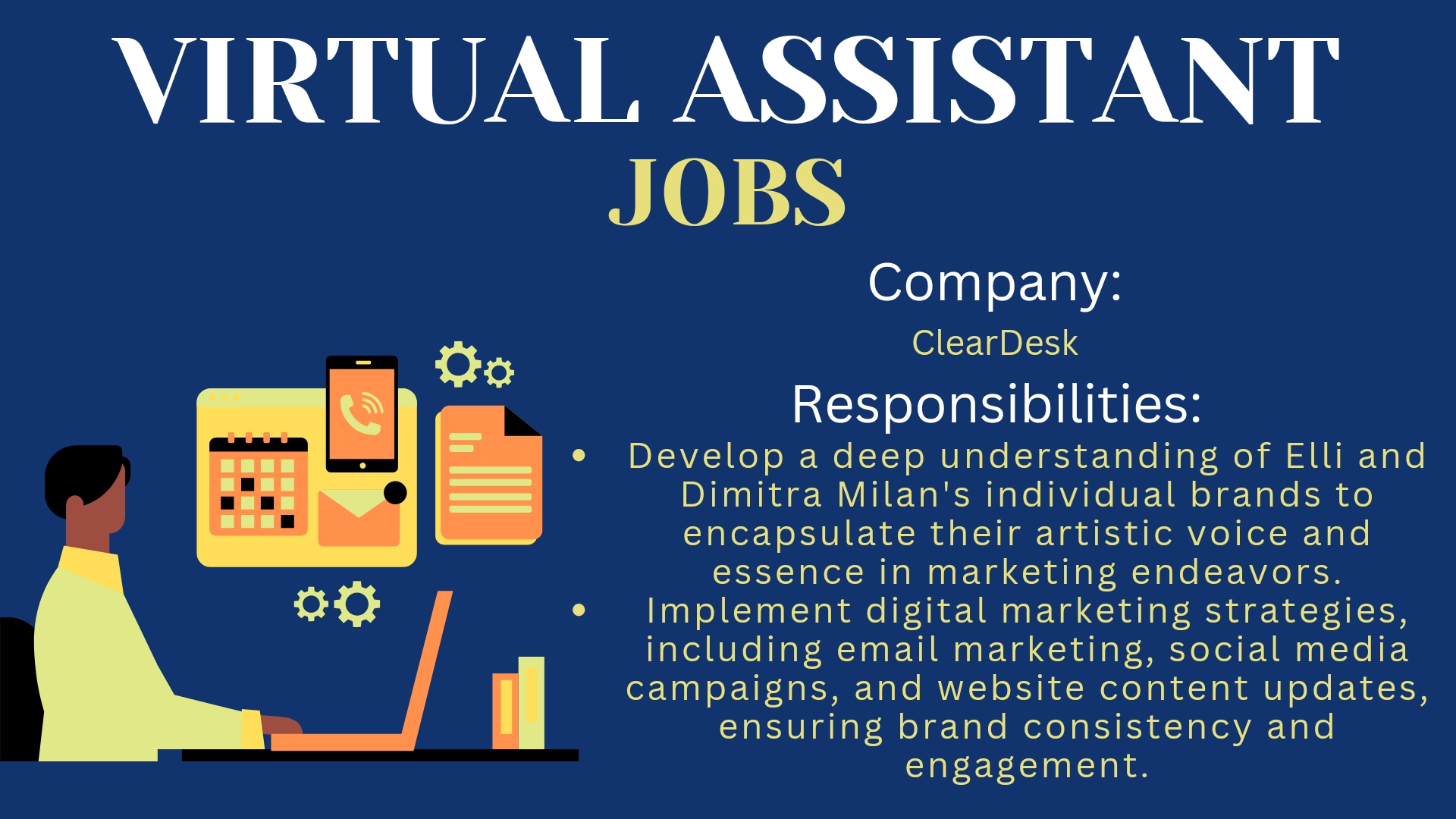Virtual Marketing Assistant-Milan Art