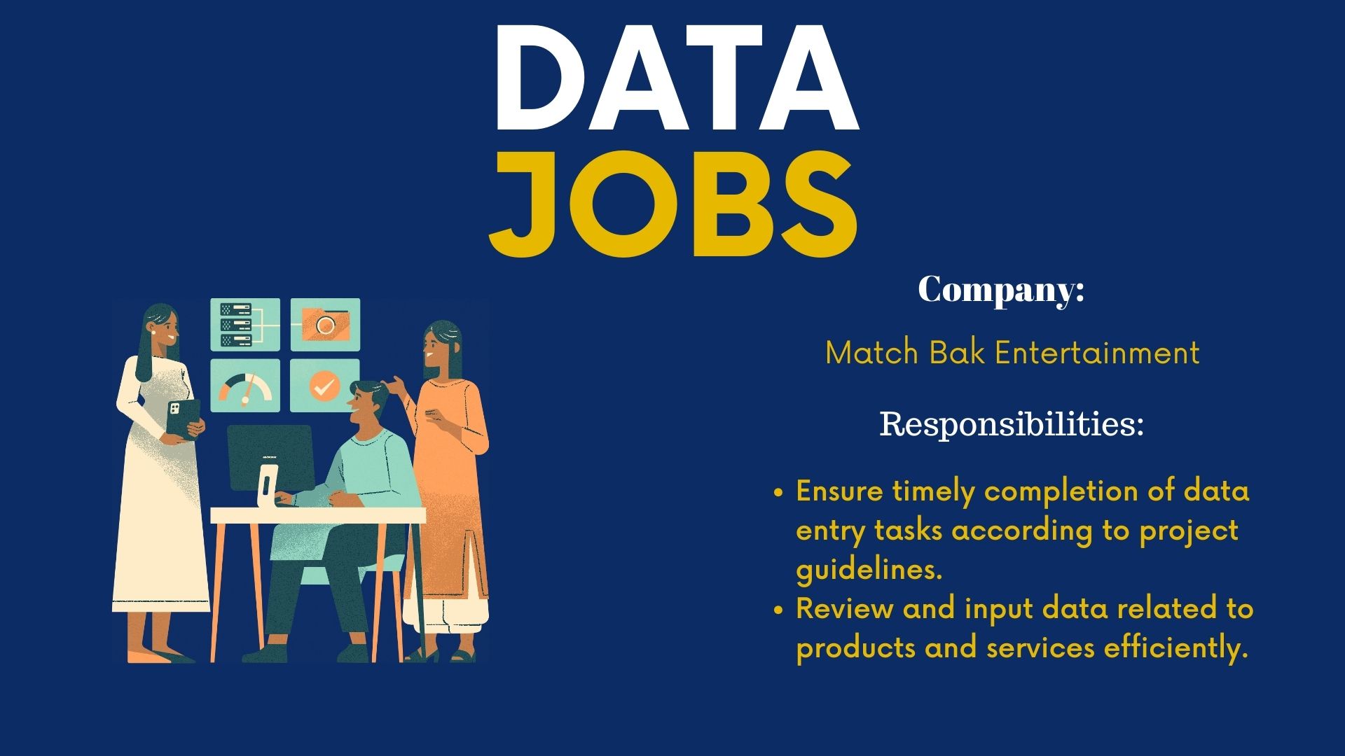 Data Entry Operator Junior