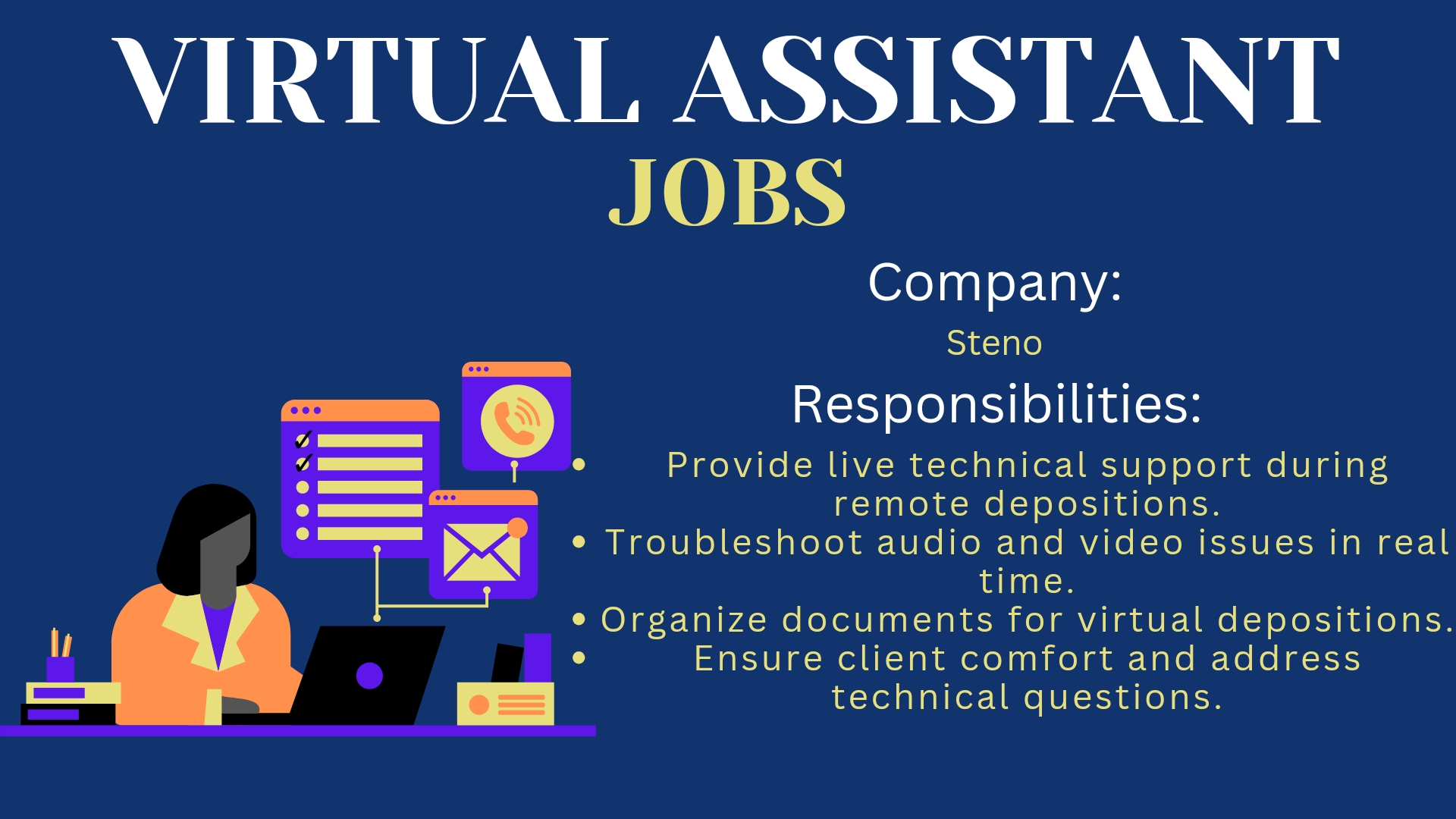 Virtual Tech Assistant(Steno)