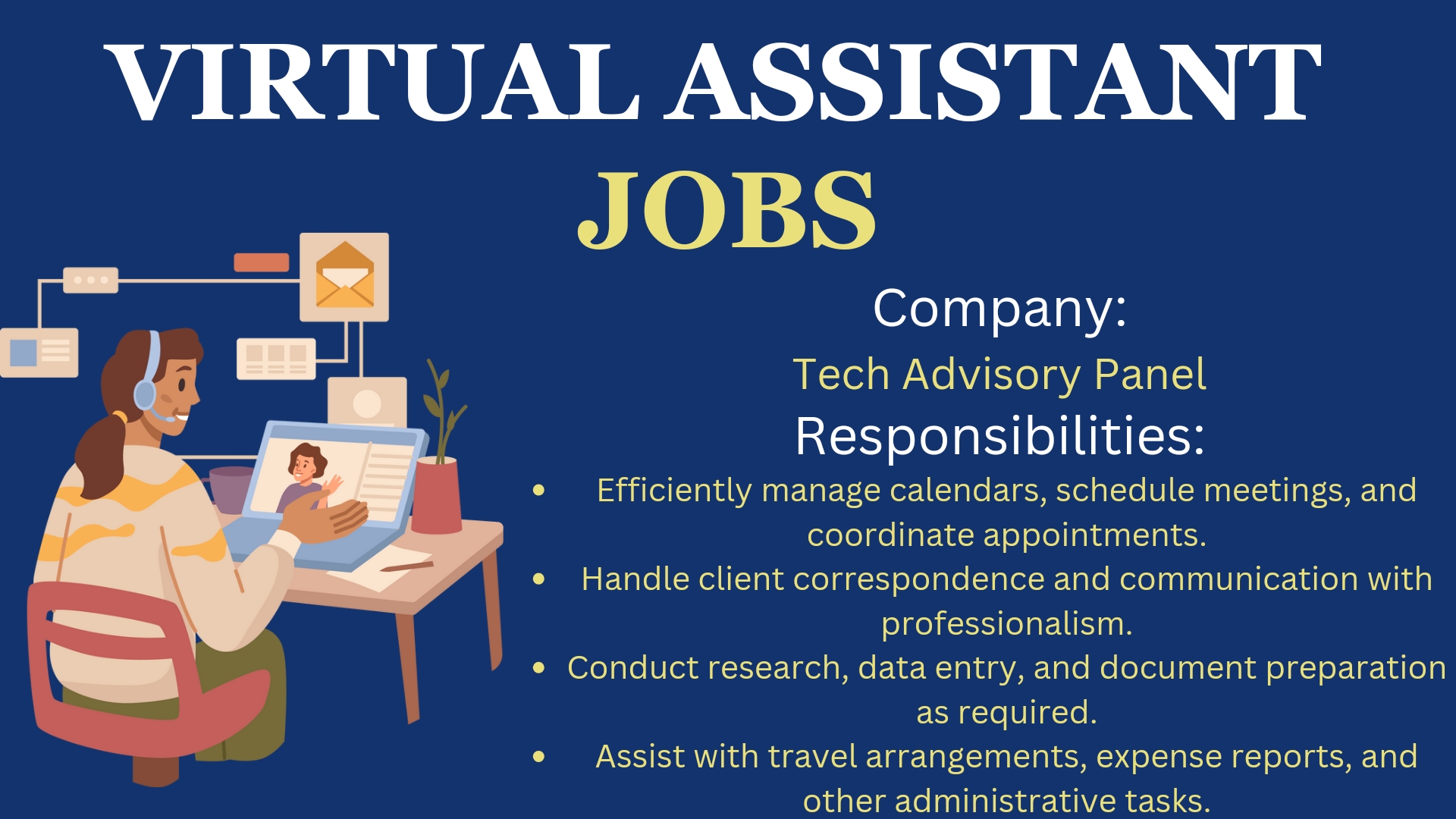 Virtual Assistant-Tech Advisory Panel