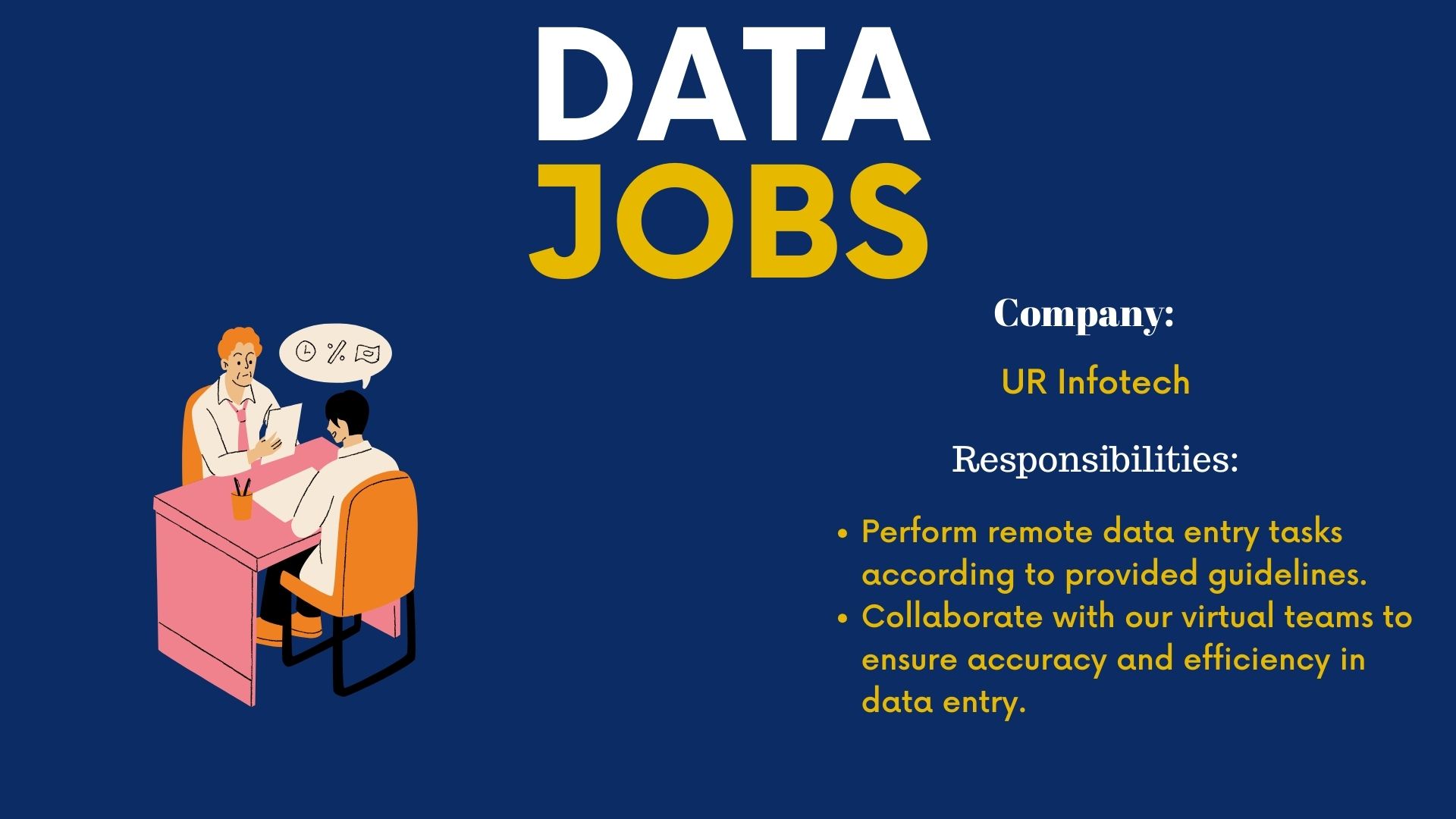 Computer Operator Data Entry