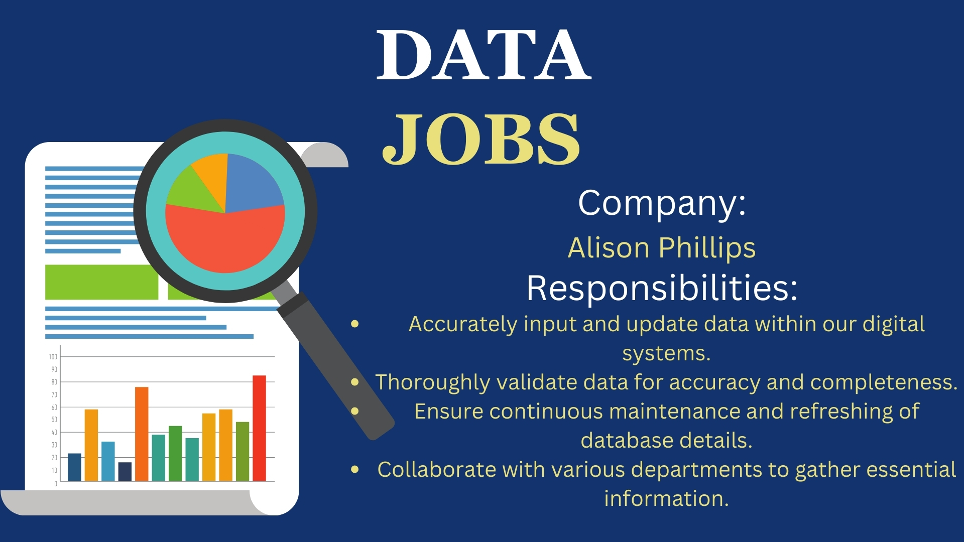 Remote Job for Data Entry Role (Entry Level)