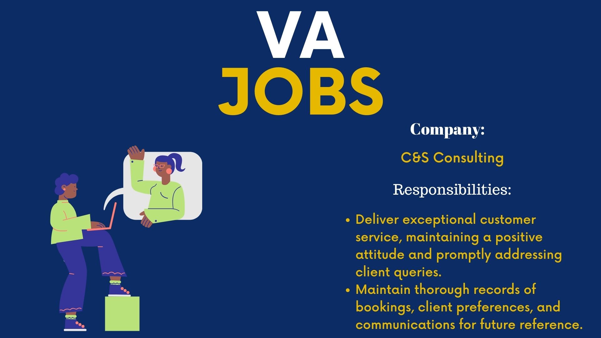 Virtual Booking Coordinator