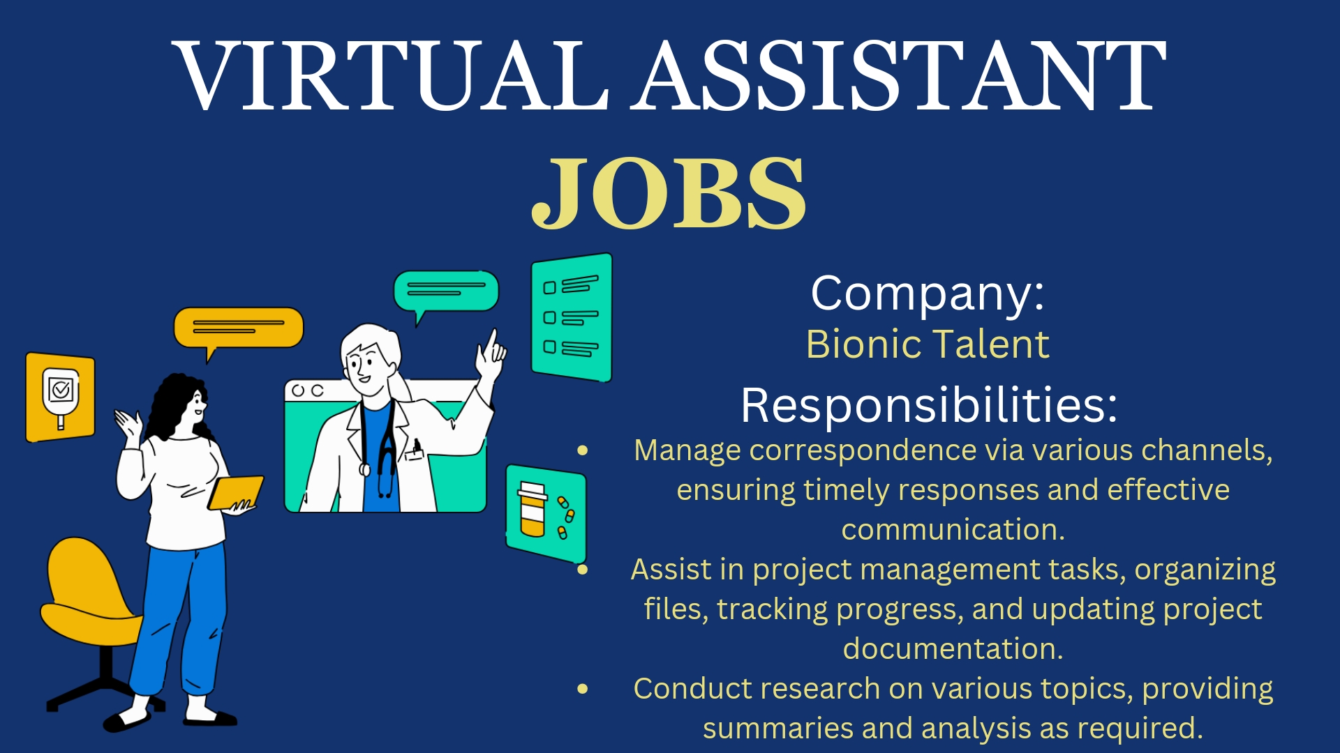 Virtual Assistant – 0188 – Nairobi, Kenya
