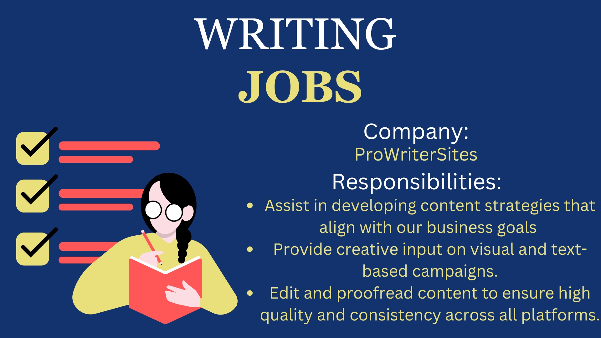 Content Writer-ProWriterSites - Wibblex Jobs